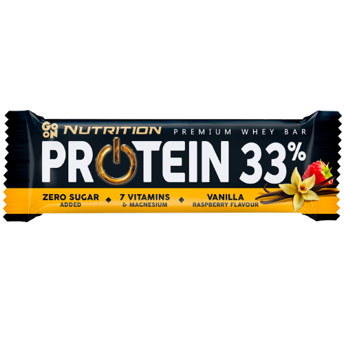 p1sante9246 go on 5x barras 33 proteina baunilha framboesa 50g fitness, nutrition