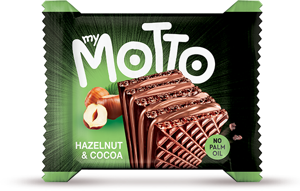 mym180871 my motto wafer cacau recheio cacau e avela 30g fitness, nutrition