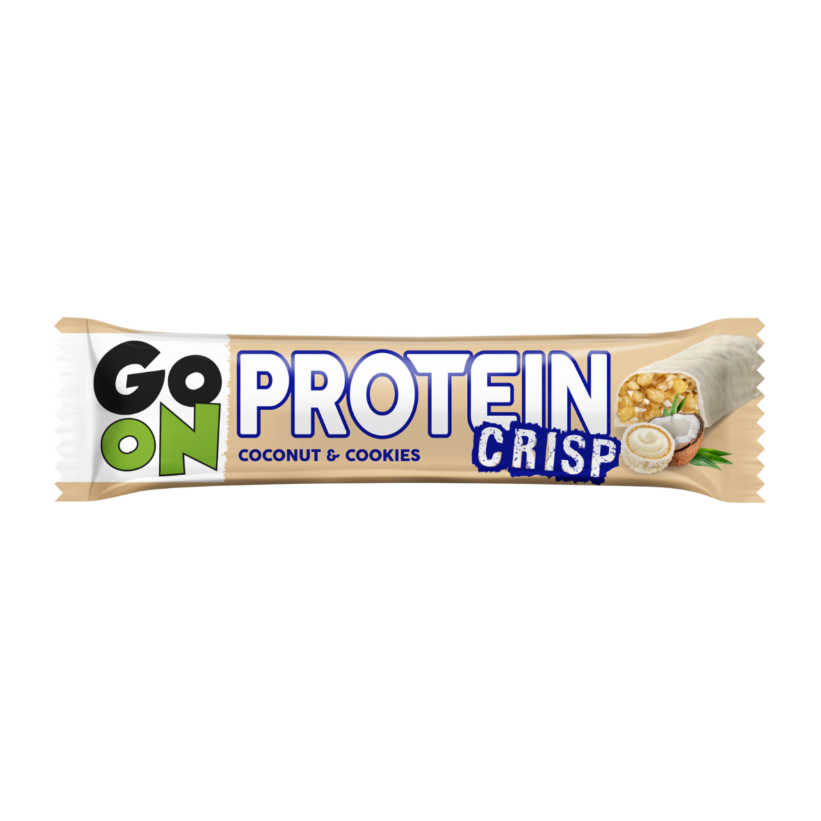 san2425453601069 24x go on protein crisp bar de coco amp cookies 50g fitness, nutrition