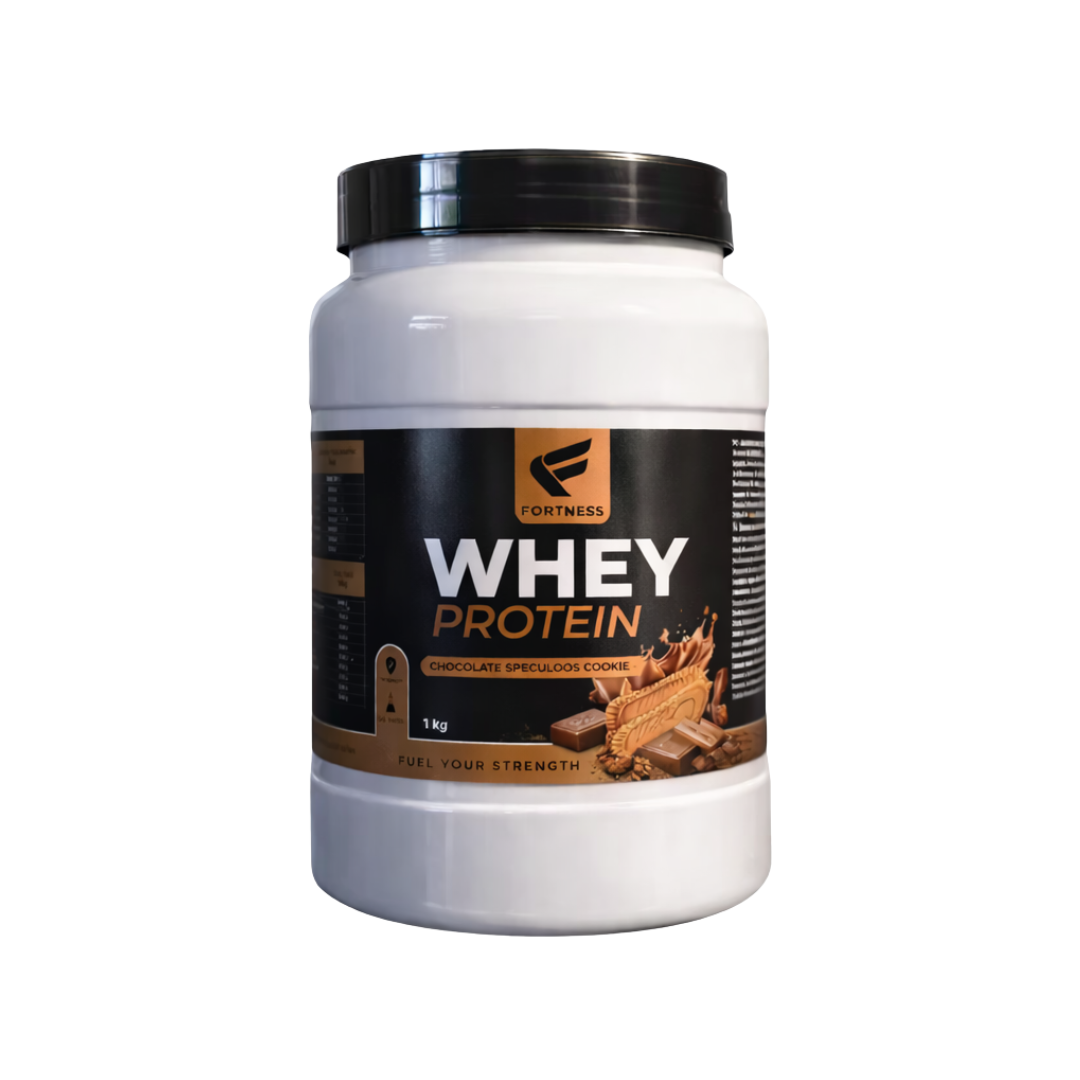 wpscc1kg whey protein fortness bolacha chocolate speculoos amp cookie 1kg fitness, nutrition