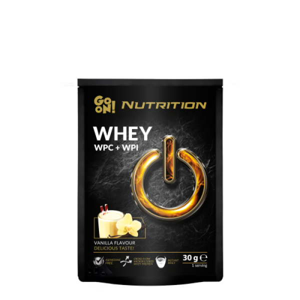 p1sante6777 25x go on nutrition whey baunilha 30g fitness, nutrition
