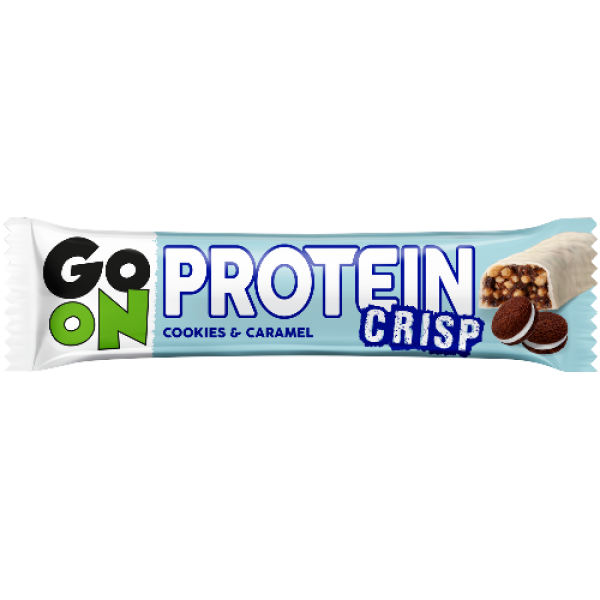 p1sante3147 24x go on protein crisp bar cookieampcaramel 50g fitness, nutrition