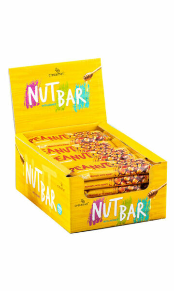 cre365009 cretamel barra de amendoim com mel 40 g fitness, nutrition