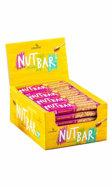 cre540867 cretamel barra de sesamo 40g fitness, nutrition
