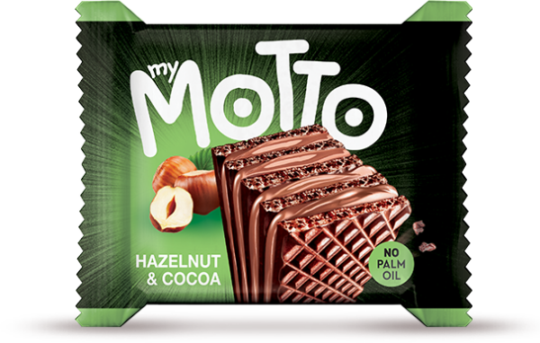 mym180871 my motto wafer cacau recheio cacau e avela 30g fitness, nutrition